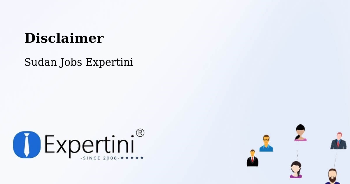 Disclaimer – Ar Ruseris - Sudan Jobs Expertini